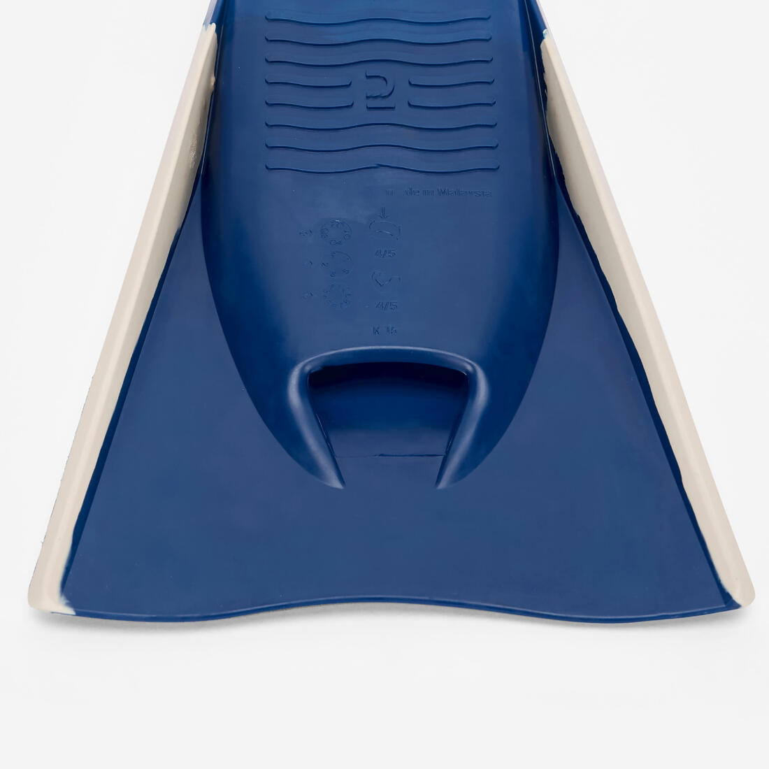 Palmes de bodyboard 500 - Bleu Beige