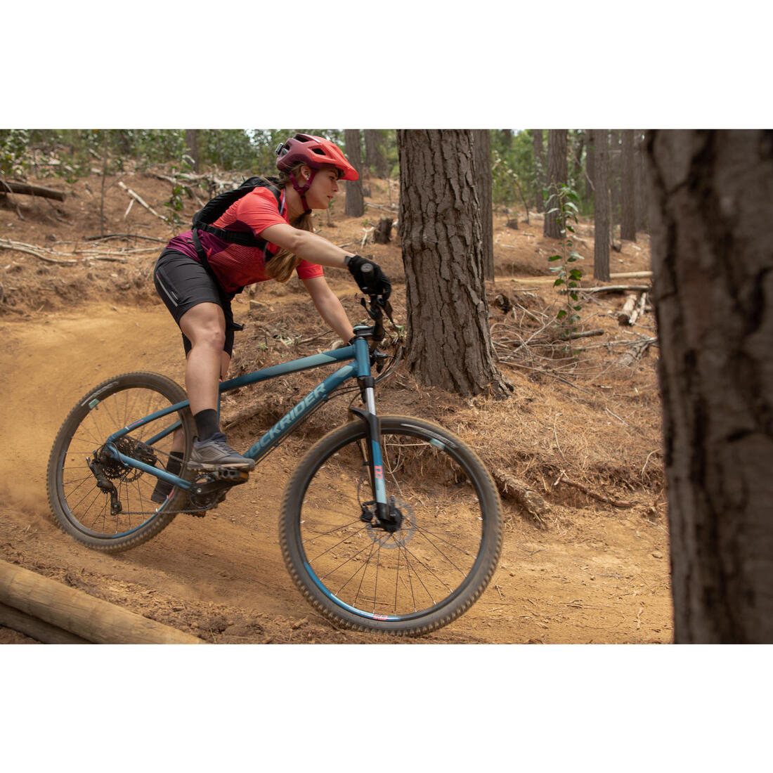 SHORT VTT EXP 700 FEMME NECTARINE