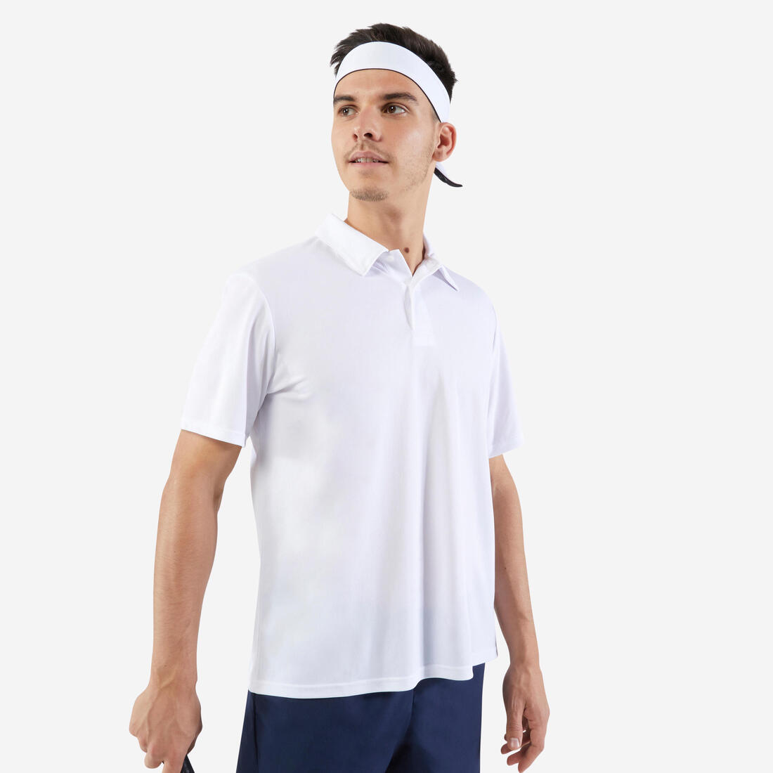 Polo de tennis manches courtes homme, Essential