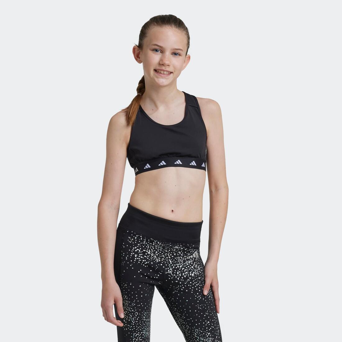 Brassière Techfit Power React Enfants, noire