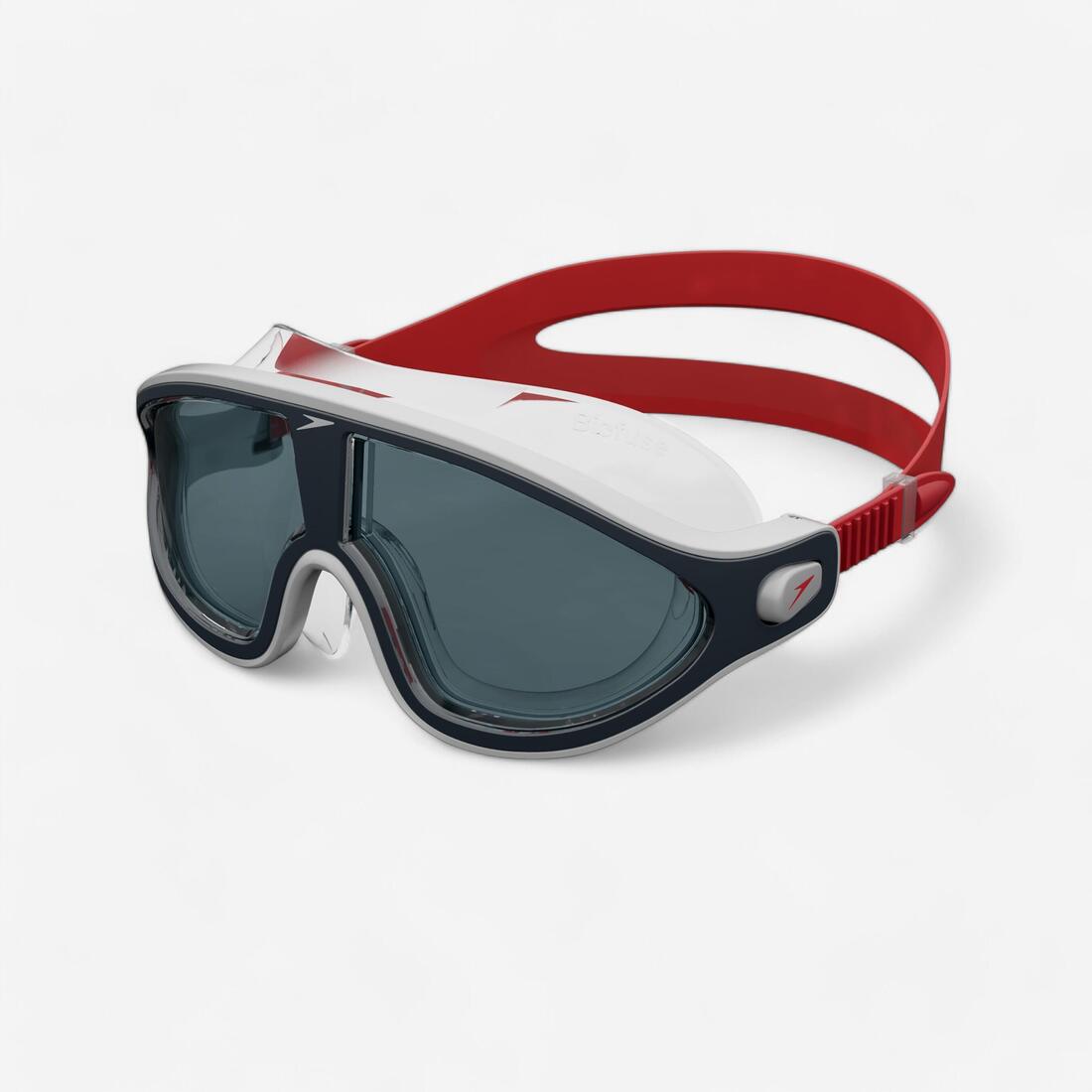 Masque de Natation SPEEDO RIFT Verres Fumés Rouge Gris