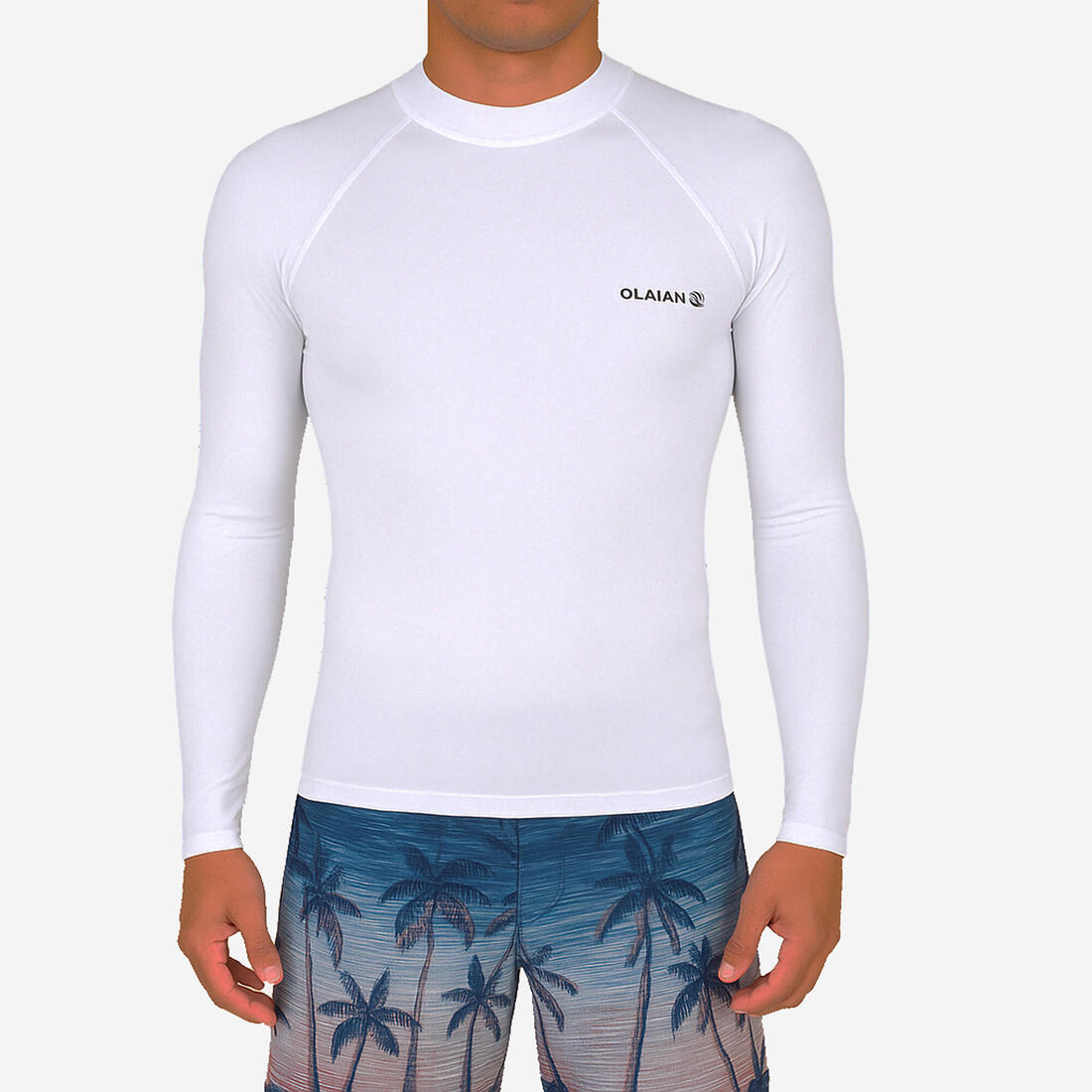 Tee Shirt anti UV surf top 100 manches longues homme