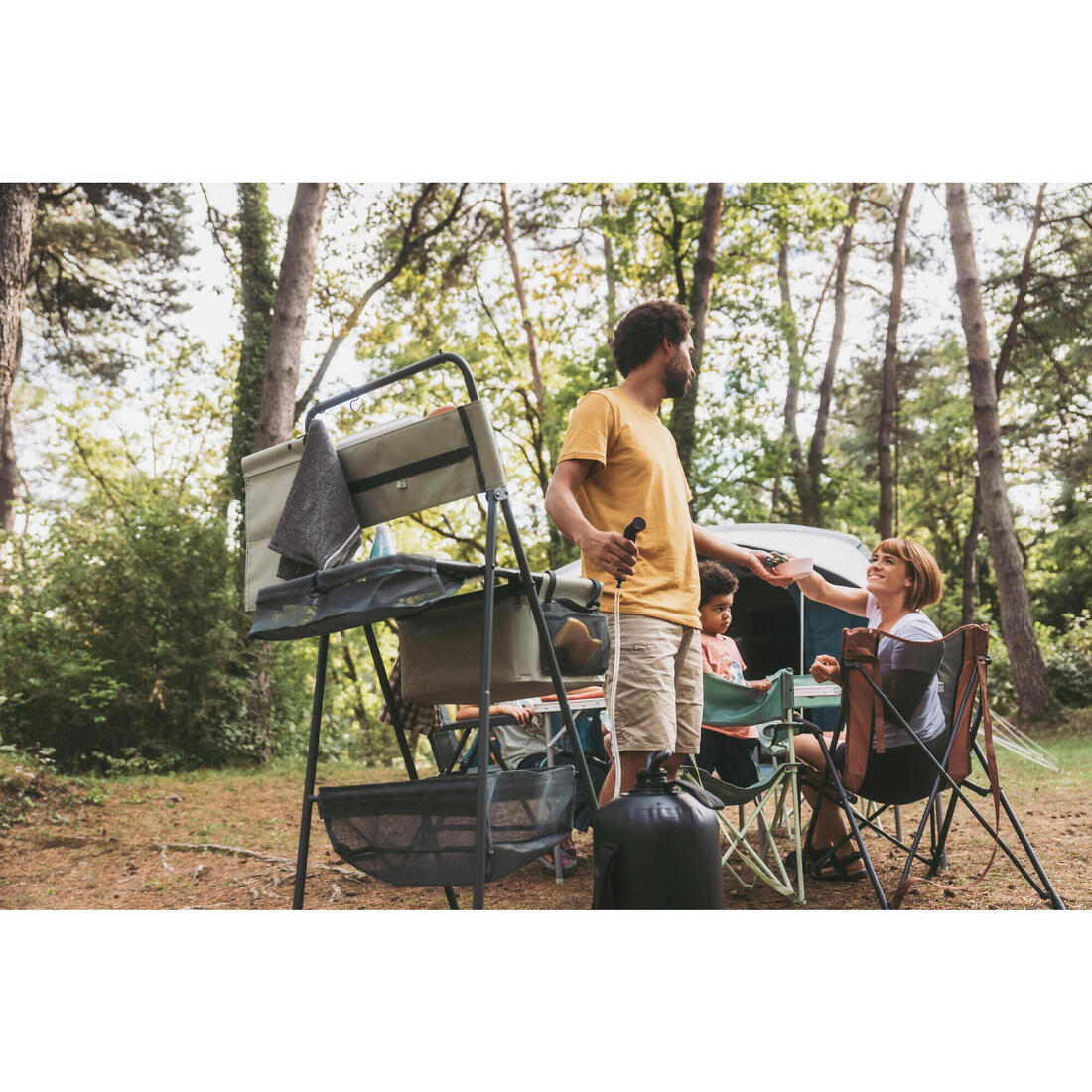 Fauteuil de camping pliant et confortable
