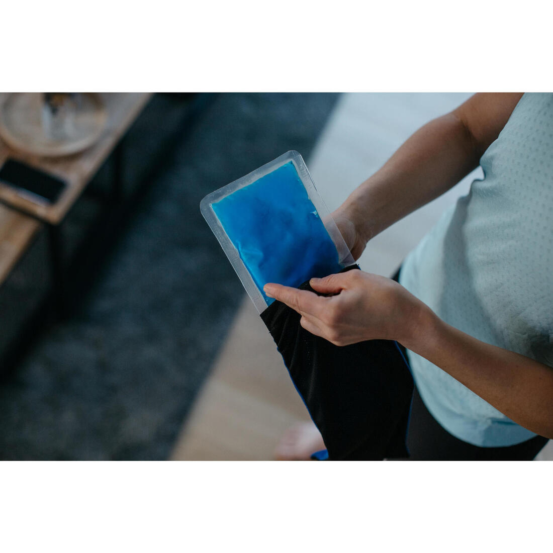 Compresse chaud/froid, poche de froid réutilisable - taille m