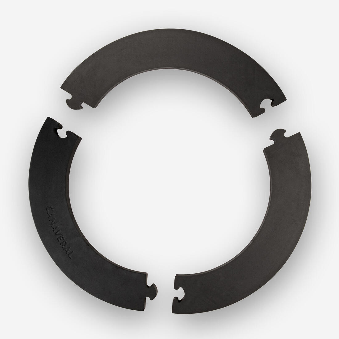 Anneau de protection cible de fléchettes noir