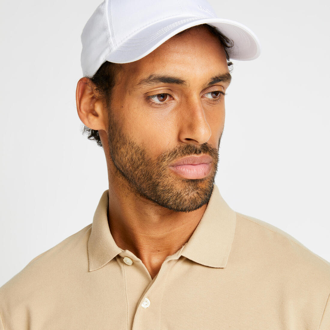 Polo golf manches longues Homme -  MW500 bleu marine