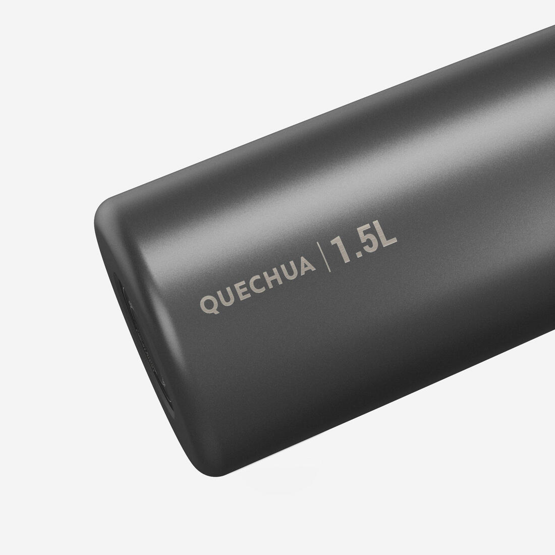 Gourde inox 1,5L avec bouchon à vis, composée à 75% d'acier recyclé