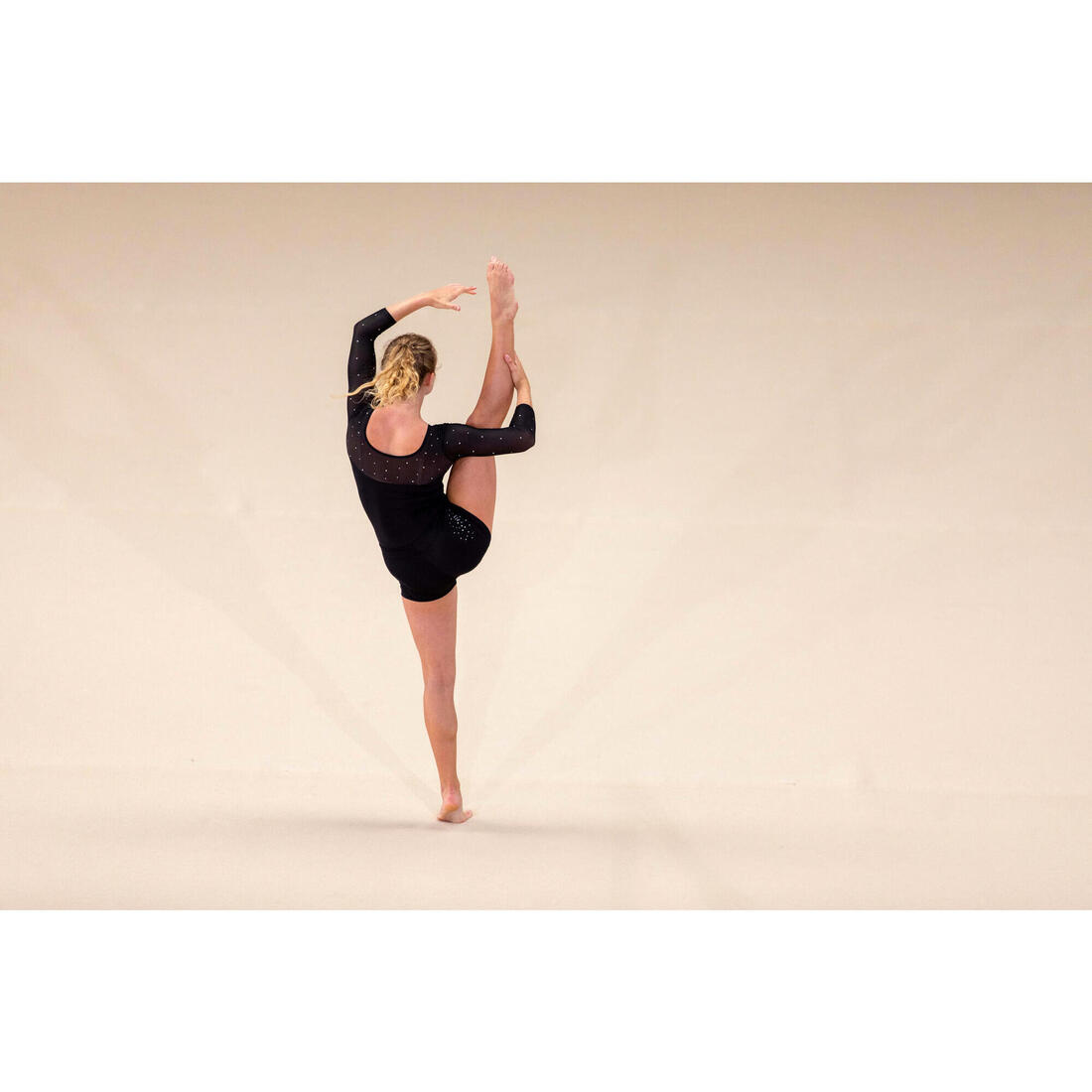 Short noir strass 900 Gymnastique Artistique Féminine