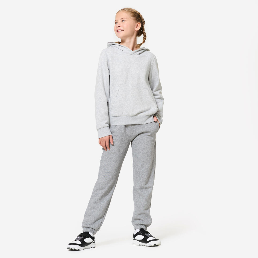 Pantalon de survêtement multisport chaud enfant mixte
