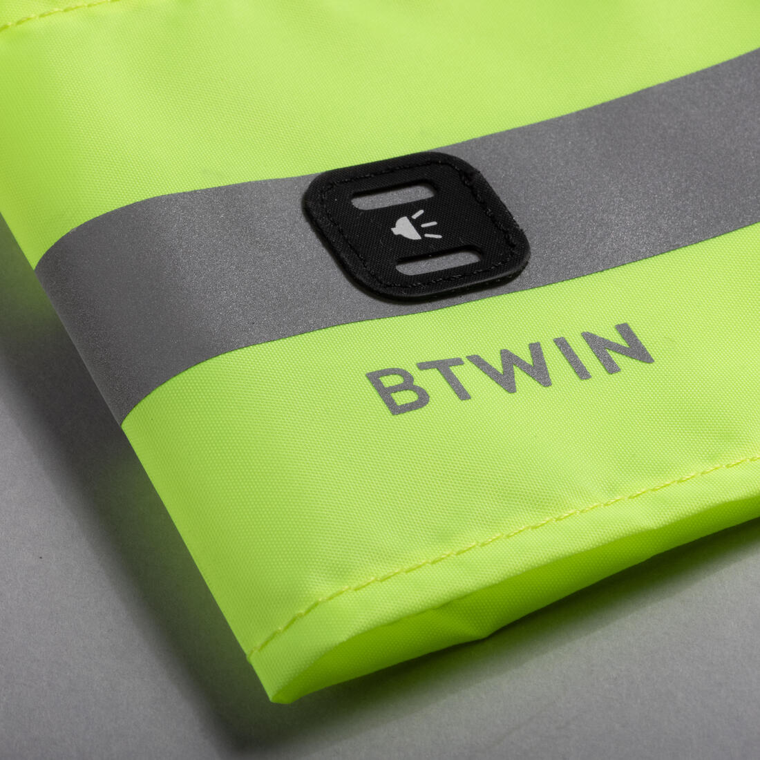 BANDEAU DE VISIBILITE DE SAC JOUR NUIT JAUNE FLUO