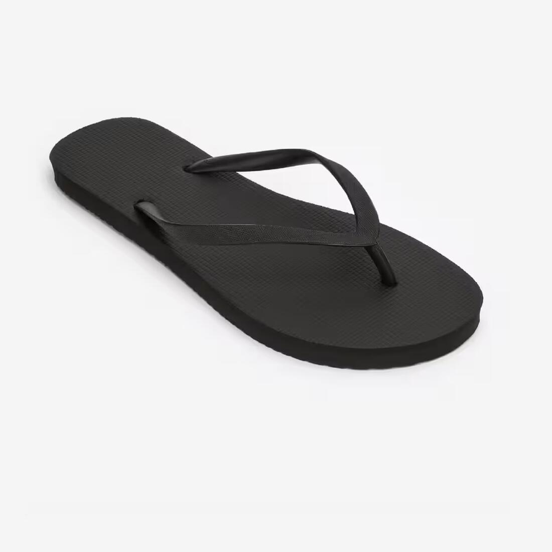 Tongs femme, 100 noir