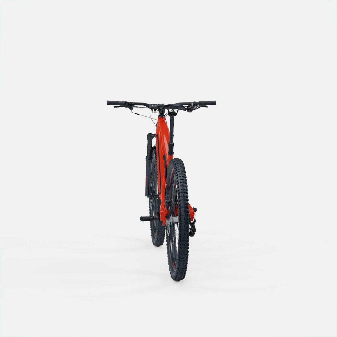 Vélo VTT électrique tout suspendu 29" - E-EXPL 520 S Rouge vif