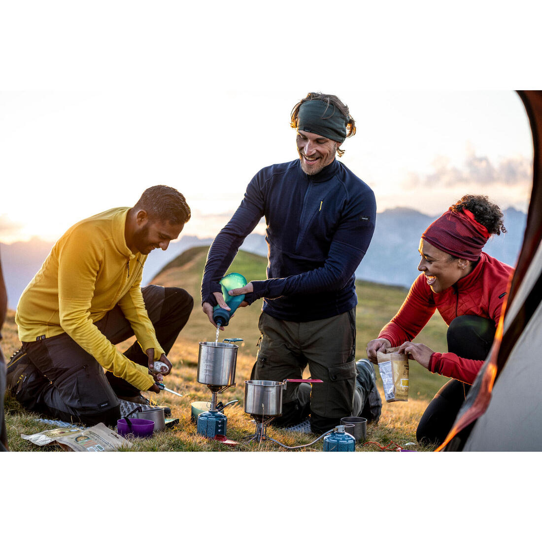 Popote inox de trekking - 2 personnes - MT500