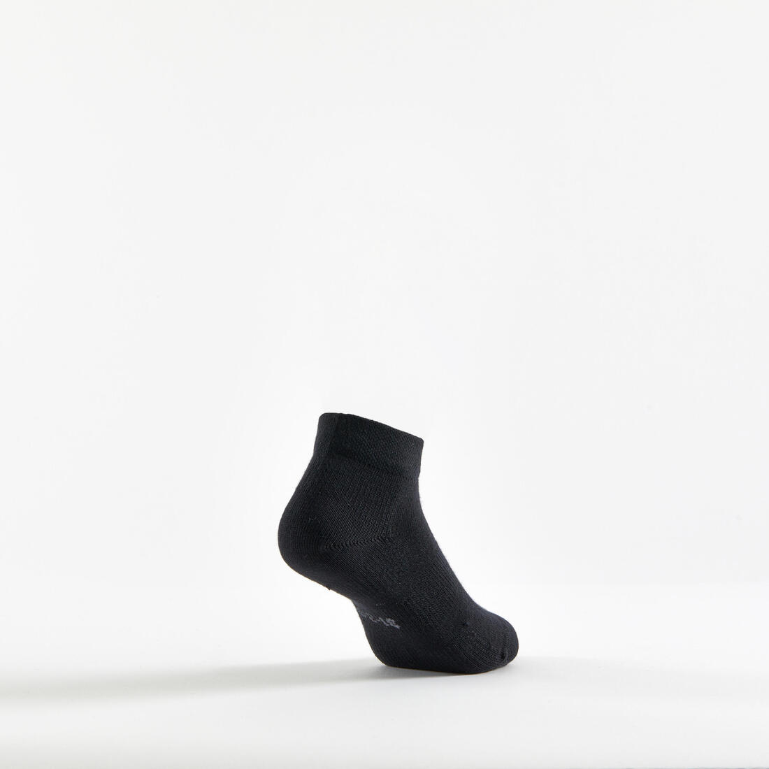 CHAUSSETTES DE SPORT ENFANT MI-HAUTES RS 160  BLANC MARINE LOT DE 3