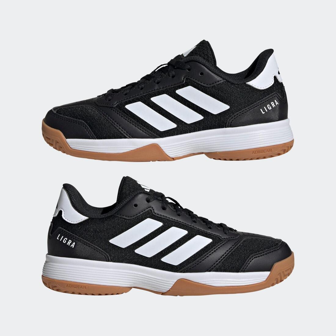 Chaussures de handball junior - adidas ligra noir