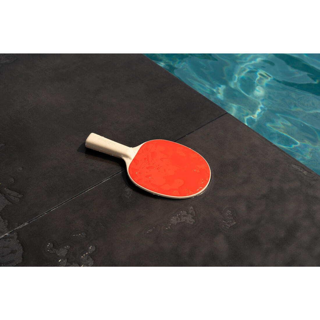 Set de 2 raquettes résistantes + 3 balles de ping pong - set ppr 100