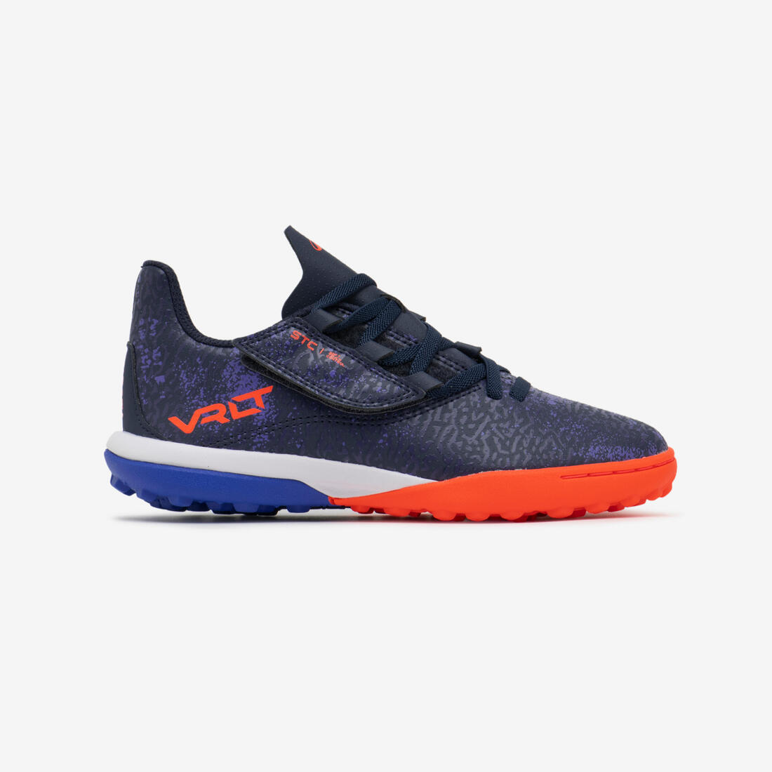 CHAUSSURES DE FOOTBALL ENFANT A SCRATCH VIRALTO I  EASY TURF TF NEBULA