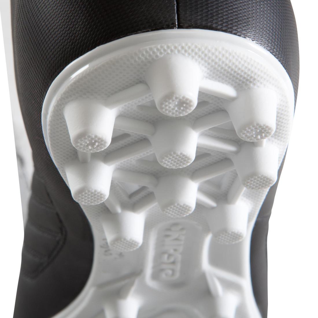 Chaussures de football AGILITY 100 AG/FG adulte noir