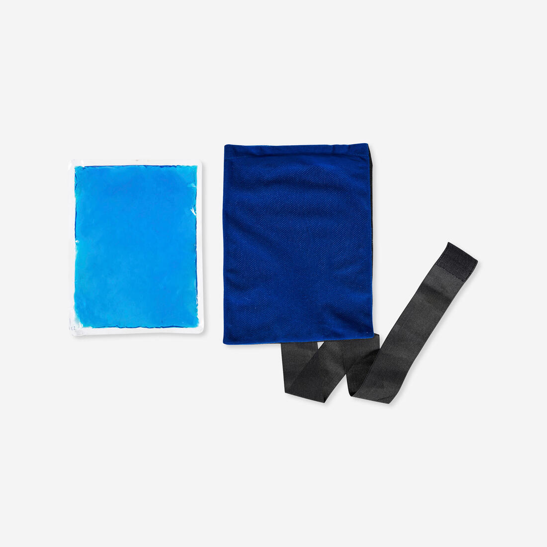 Compresse Chaud/Froid, poche de froid réutilisable - Taille L – bleu