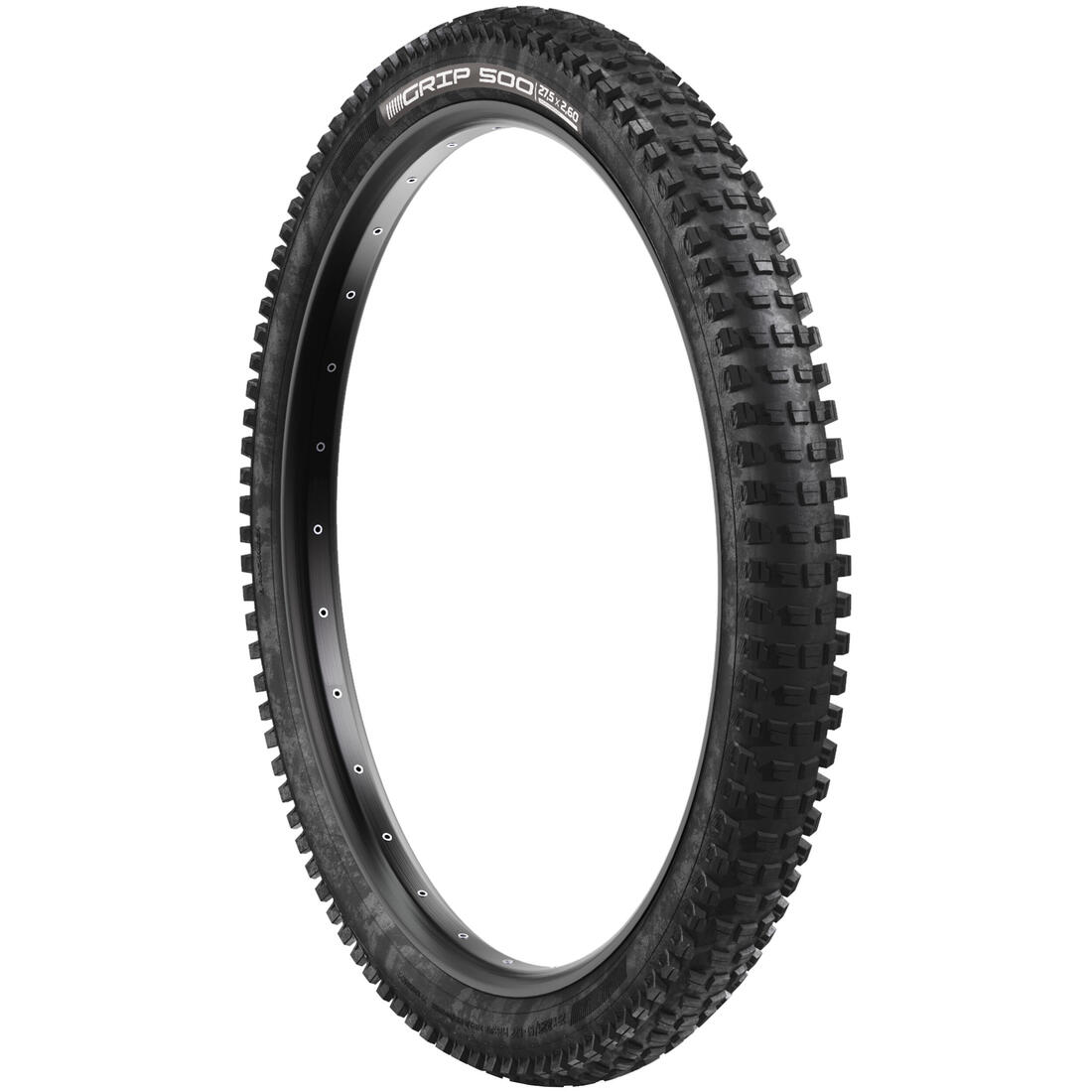 Pneu VTT Rockrider GRIP 500 E+ 27,5' x 2,6 Tubeless Ready
