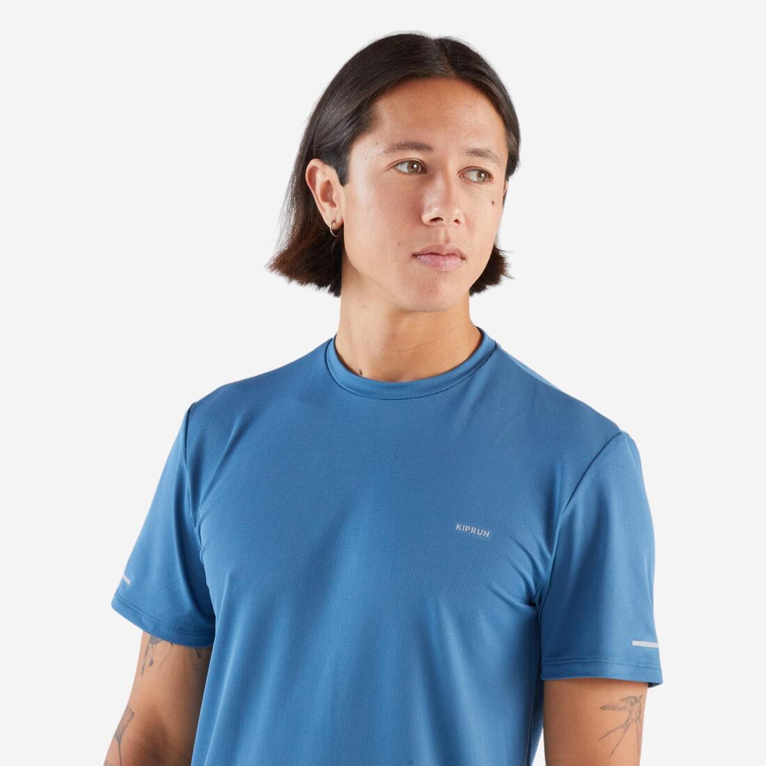 T-shirt de running respirant homme - kiprun run 500 dry