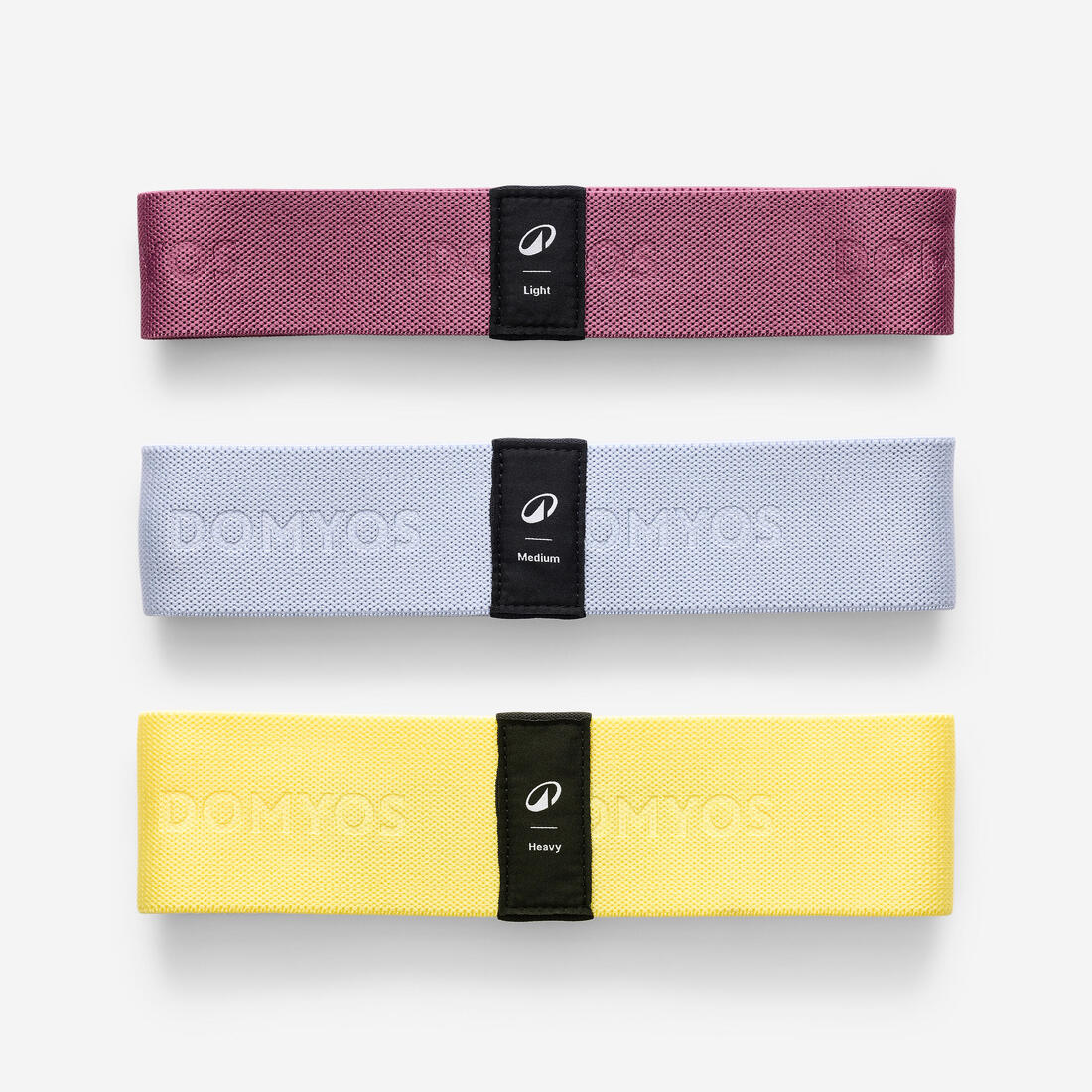 Lot de 3 bandes élastiques de musculation fessiers