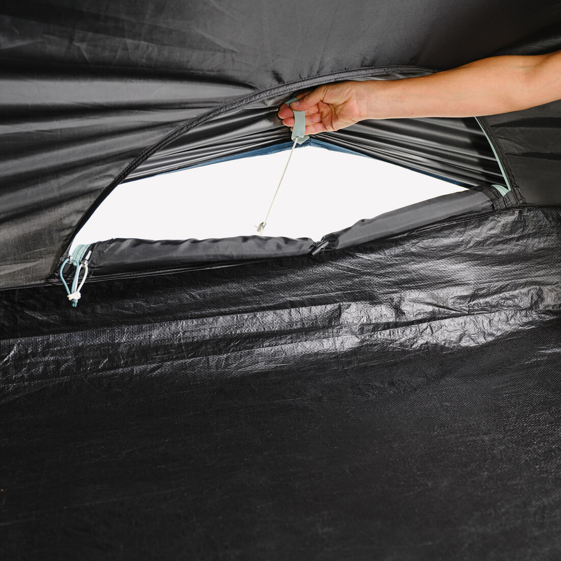 Tente de camping 6 places 3 chambres, Fresh & Black, Arpenaz 6.3