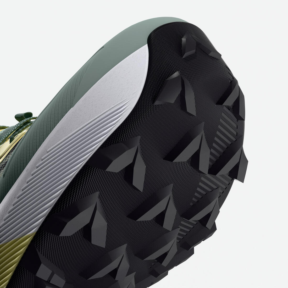 Chaussures de running trail femme, Kiprun kipsummit max gris et