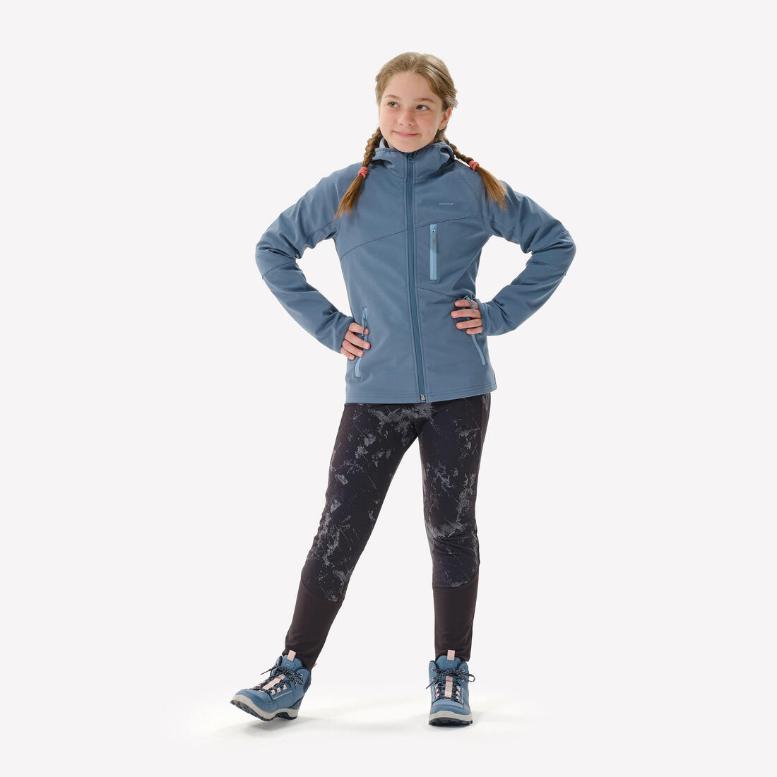 Veste softshell de randonnée enfant 7-15 ans, MH900