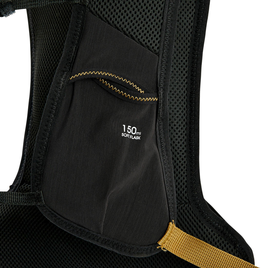 Sac d'hydratation mixte + poche à eau 1L incluse - KIPRUN 500 5L essentiel noir