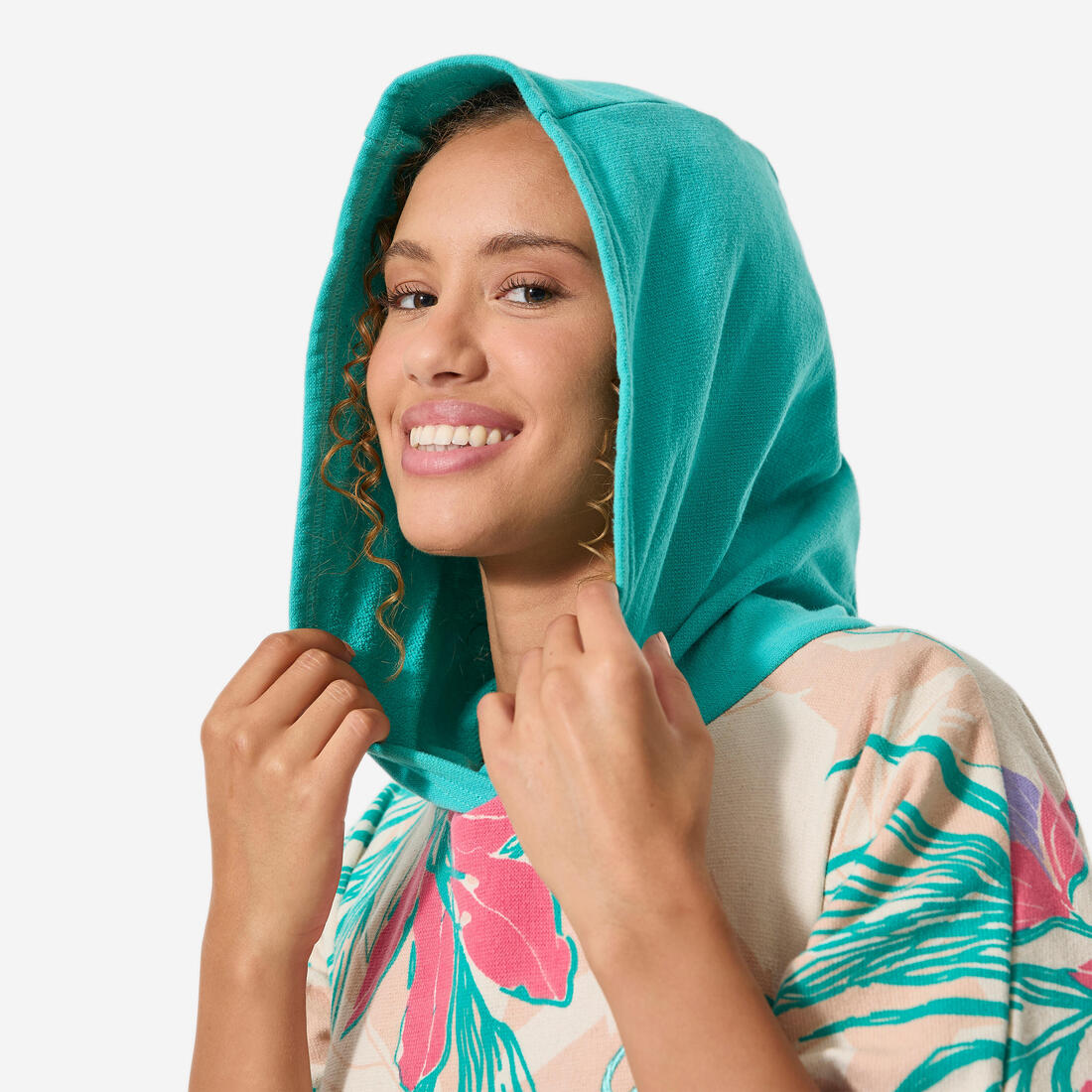 Poncho de plage surf adulte à partir de 150 cm, 500 Sunset
