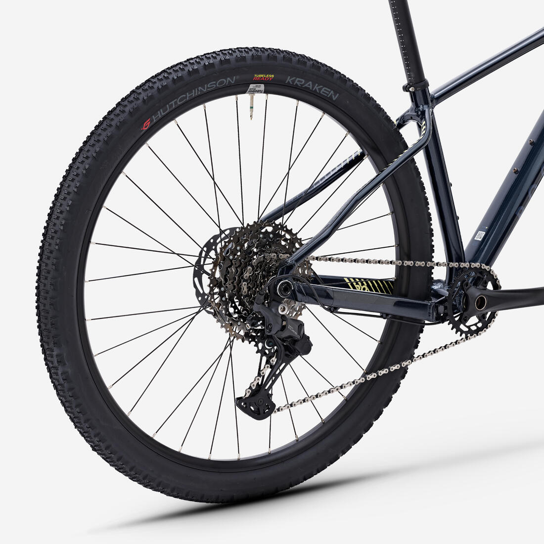 Vélo VTT XC semi-rigide 29" cadre aluminium, RACE 500 bleu