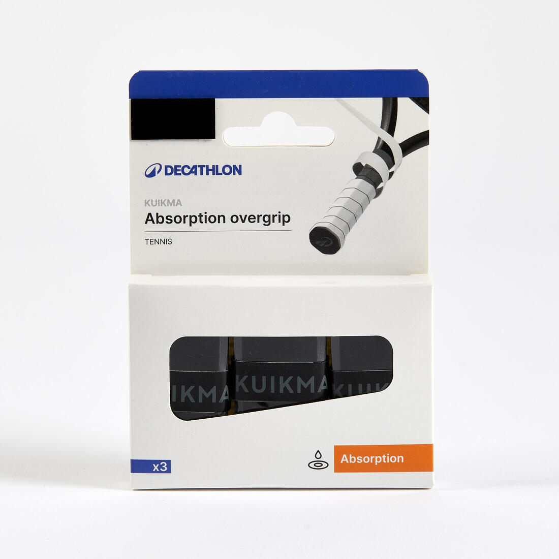 SURGRIP DE TENNIS ARTENGO ABSORBANT LOT DE 3