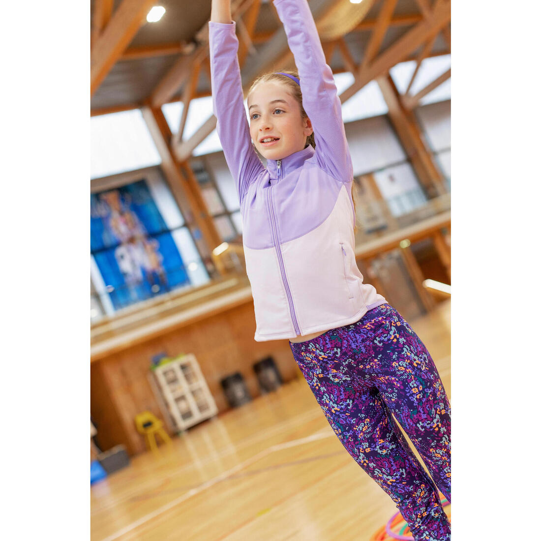 Veste de sport cintrée fille