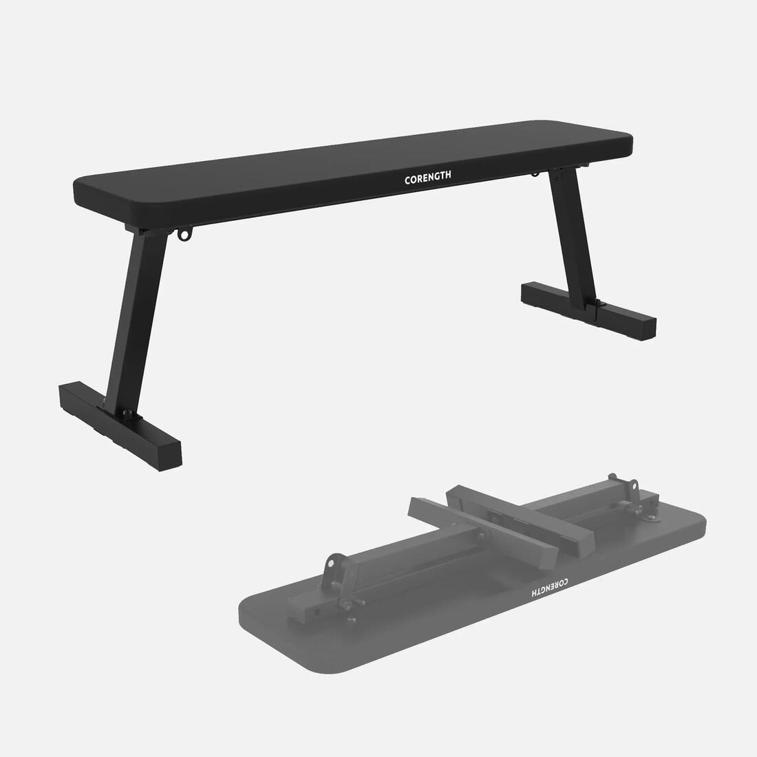 Banc de musculation pliable - bench 100 – 8788244