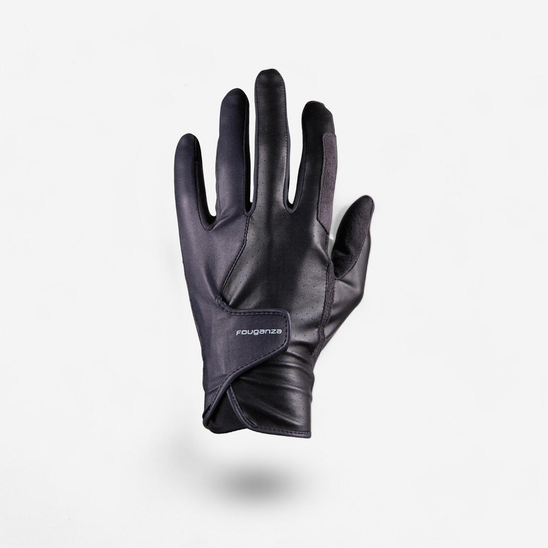 Gants équitation homme 500 noir