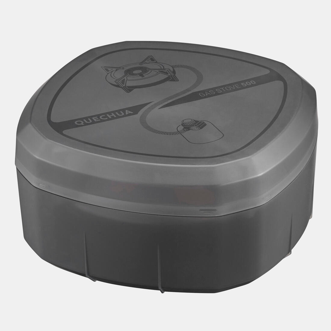 Réchaud 500 de camping à gaz déporté 1 feu compact avec allumage piezo - 3500W