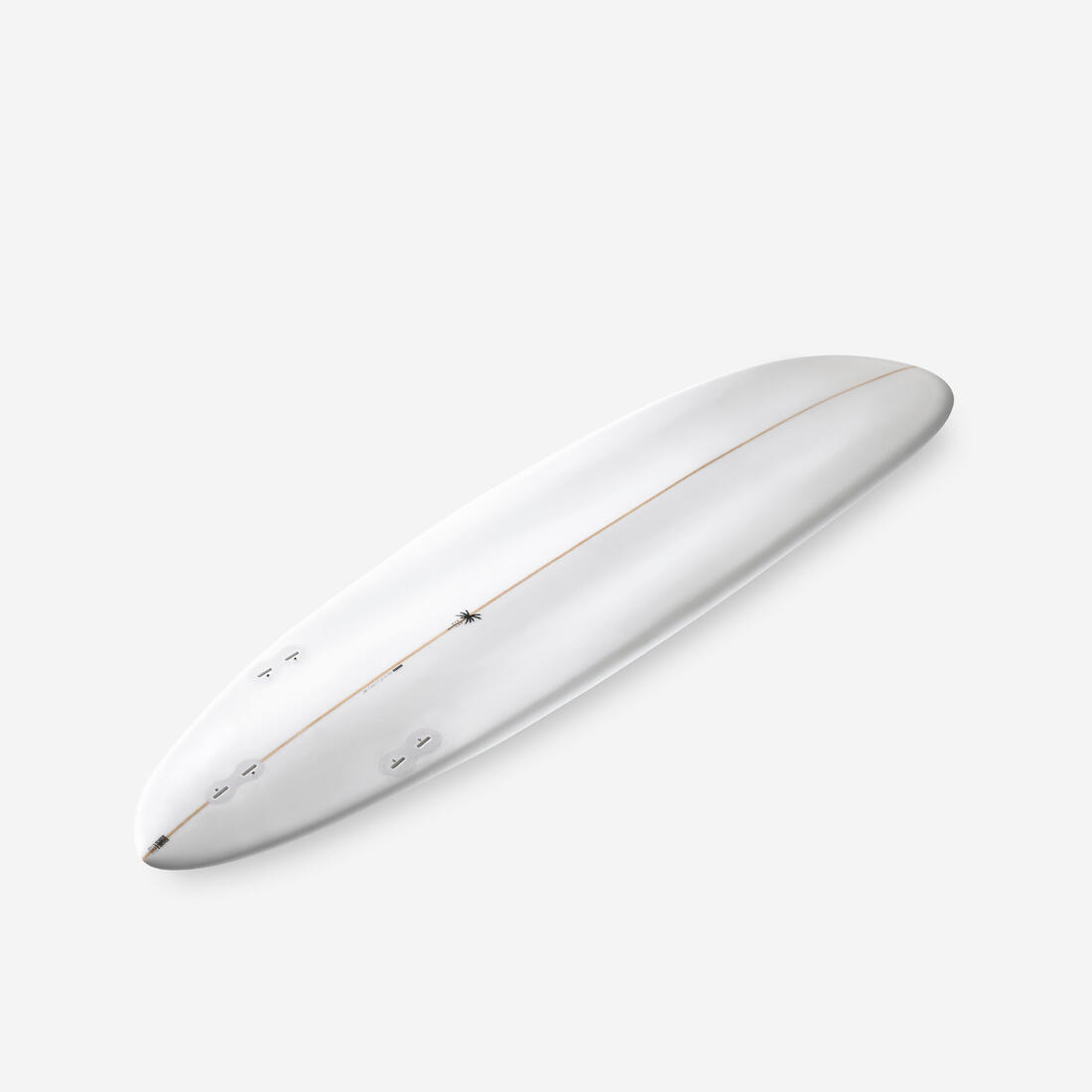 Planche de surf hybride en résine 7' 49L avec 3 ailerons - beige