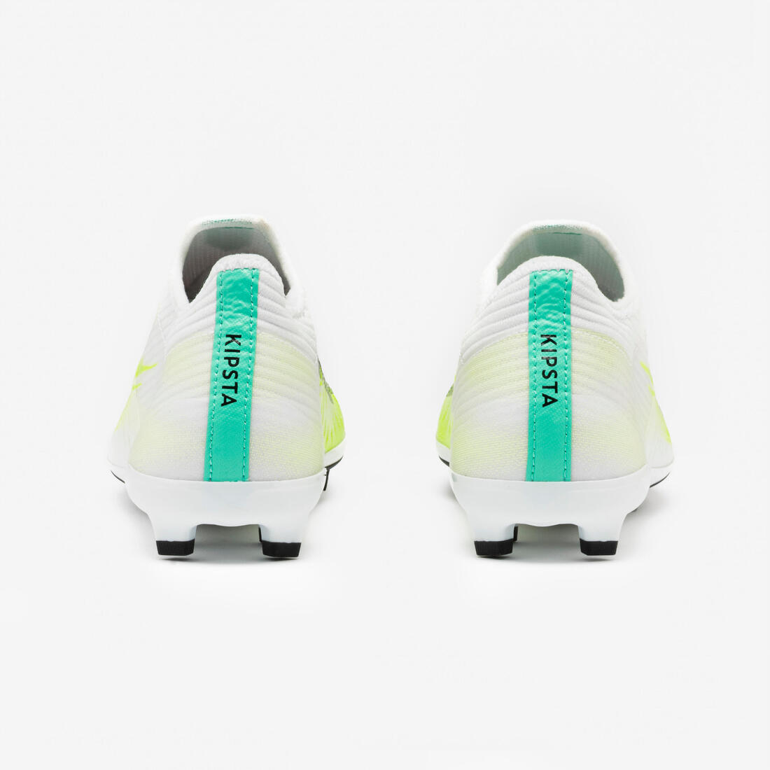 Chaussures de football enfant a lacets CLR FG White Yellow Meteor