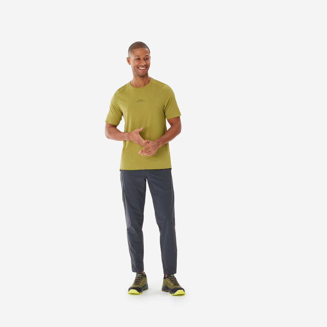 T-shirt de randonnée manches courtes - MH500 - homme