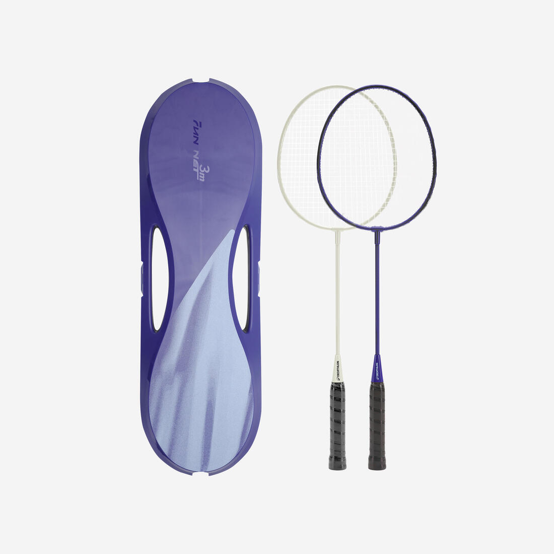 Kit Filet de Badminton Fun 3 Mètres - Bleu Roi