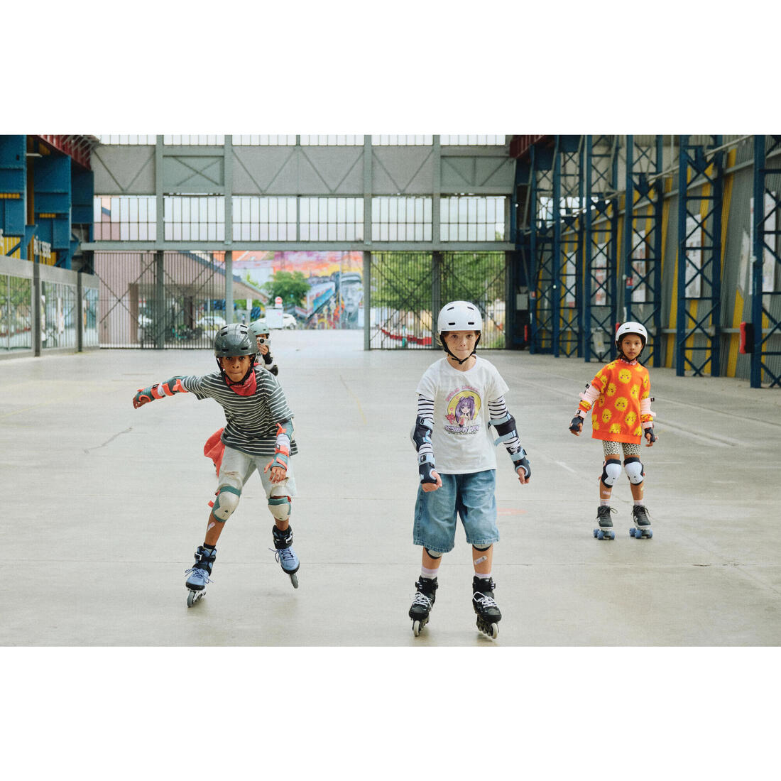 Patin à roulettes enfant QUAD 100 JR