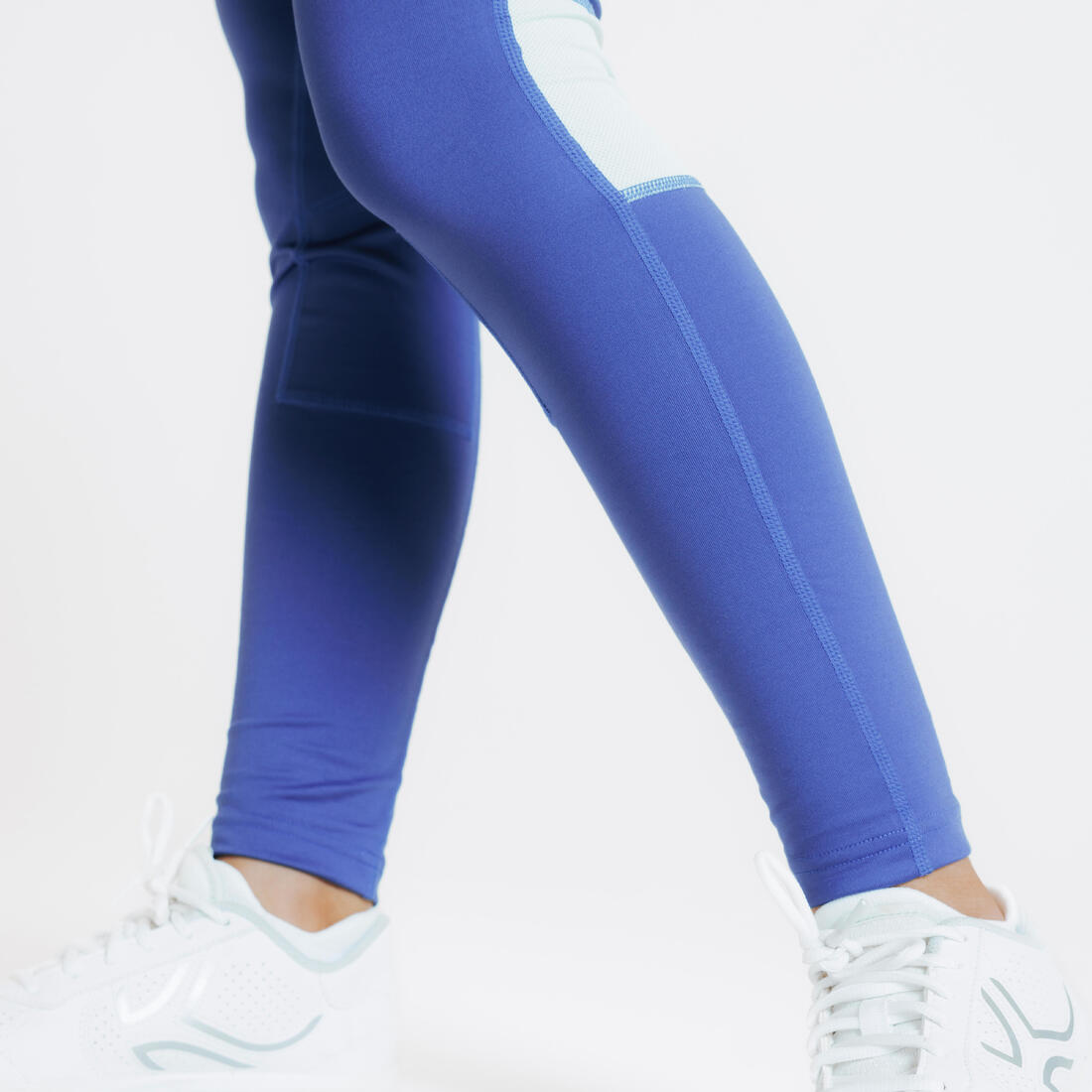 Legging équitation léger Enfant - 100 marine et