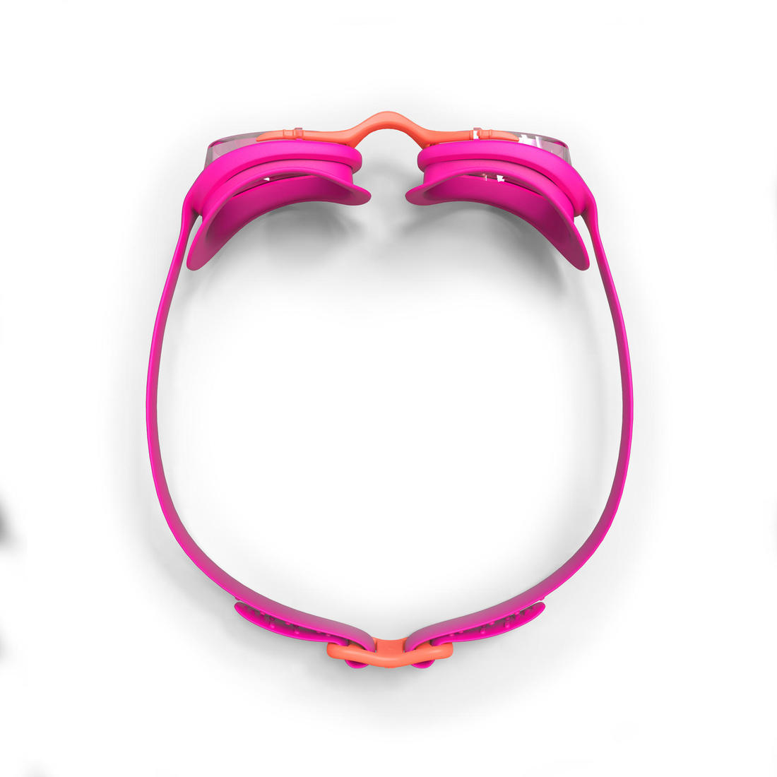 Lunettes de natation xbase - verres clairs - taille junior