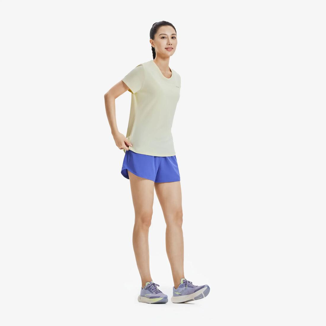 T-shirt running respirant femme - kiprun run 500 dry
