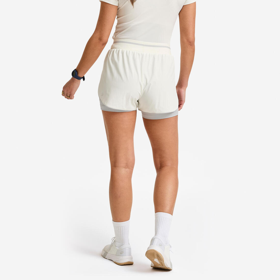 Short double couche femme