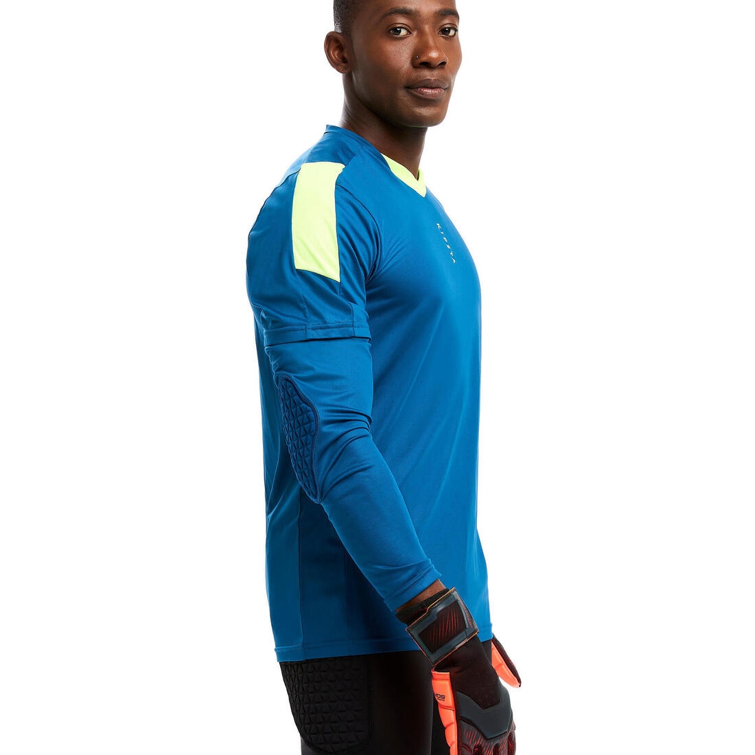Maillot de gardien de but adulte F500 bleu