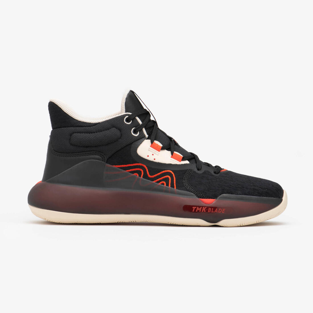 Chaussures de basketball homme/femme - SE 500 HIGH Noir
