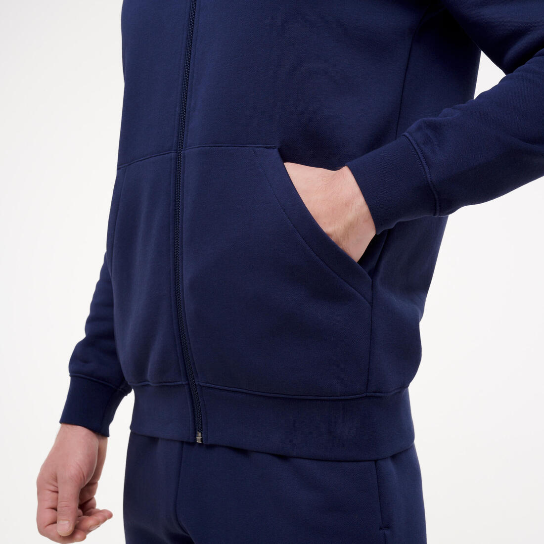 Sweat zippé de fitness homme