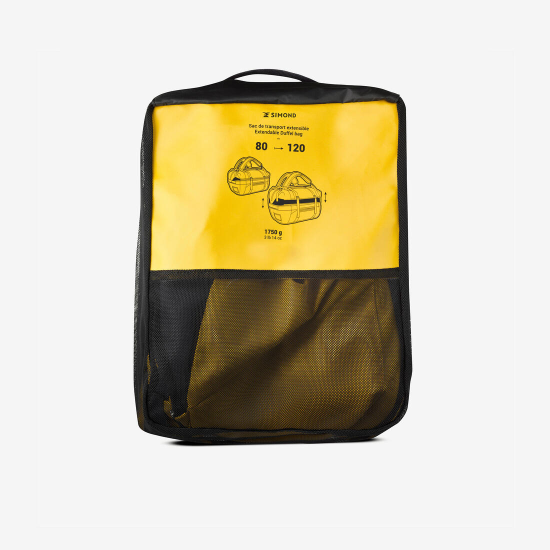 Sac de transport de trekking - 80 L à 120 L - DUFFEL 500 EXTEND